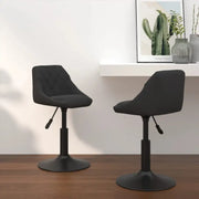 Hoogte verstelbare draaibare eetkamerstoelen met fluwelen design - Eetkamerstoelen