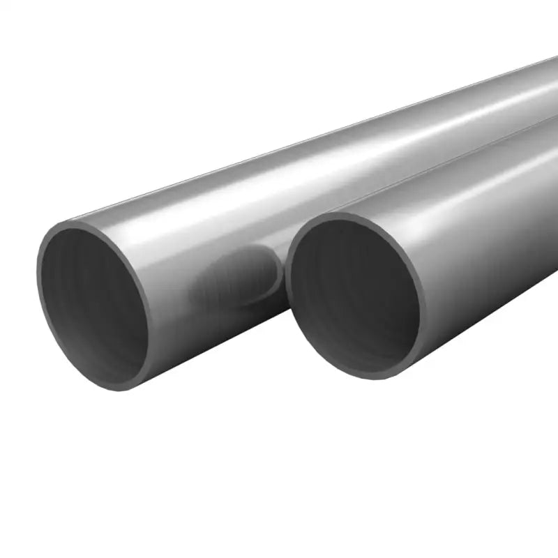Hoogwaardige roestvrijstalen buizen van V2A met geslepen afwerking - 42 x 1.8 mm / 1 / 2 m - Lijstwerk