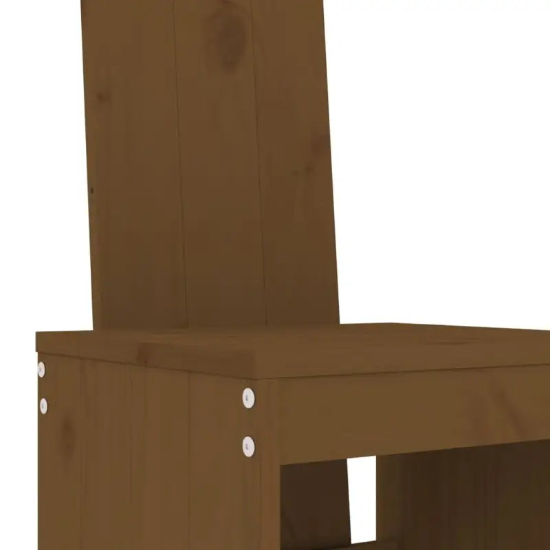 Houten barset van massief grenenhout voor gezellige buitenmomenten - Tuinsets