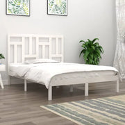 Houten bedframe van massief grenenhout met levering bevat - Bedden & bedframes