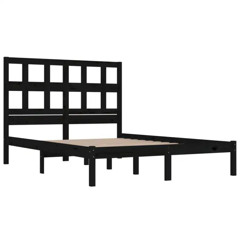 Houten bedframe van massief grenenhout met levering bevat - Bedden & bedframes