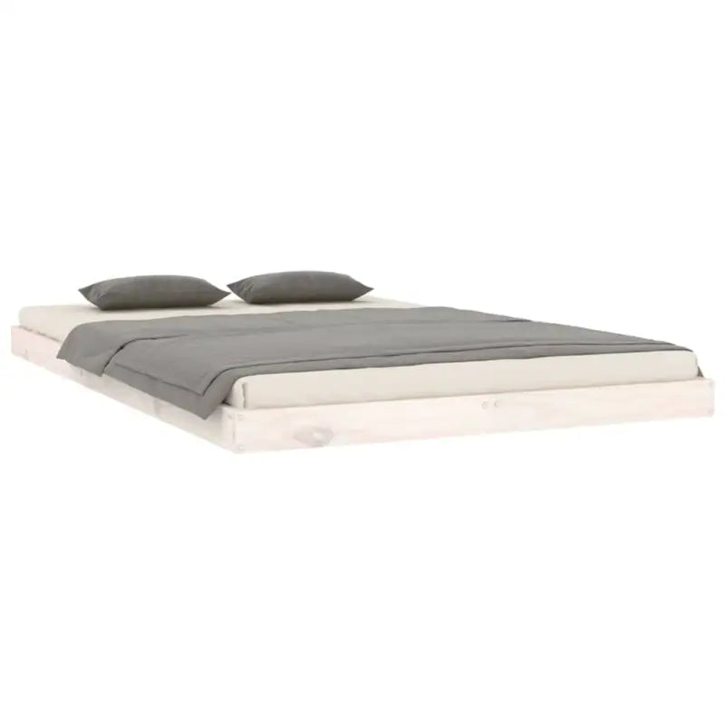Houten bedframe van massief grenenhout voor een moderne slaapkamer - Bedden & bedframes