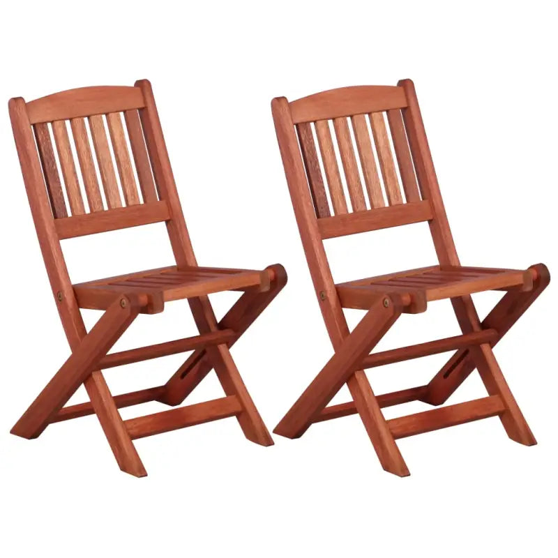Houten bistroset voor kinderen van massief eucalyptushout levering bevat - Tuinsets