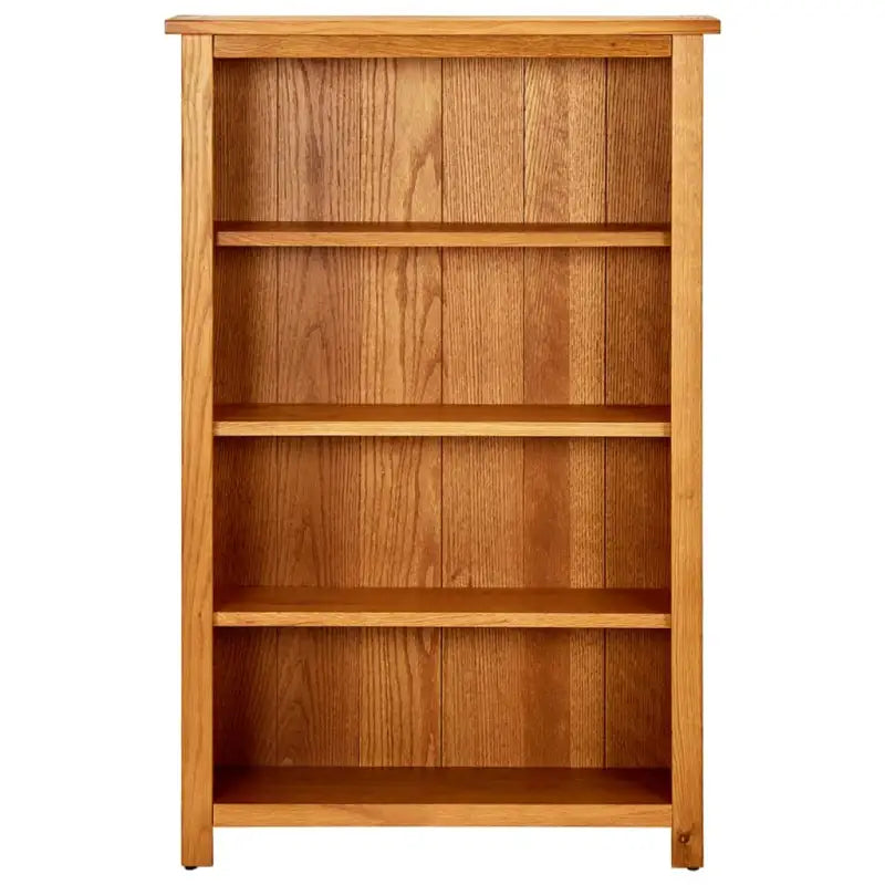Houten boekenkast met rustieke charme van massief eikenhout - 70 x 22 x 110 cm / 1 - Boekenkasten