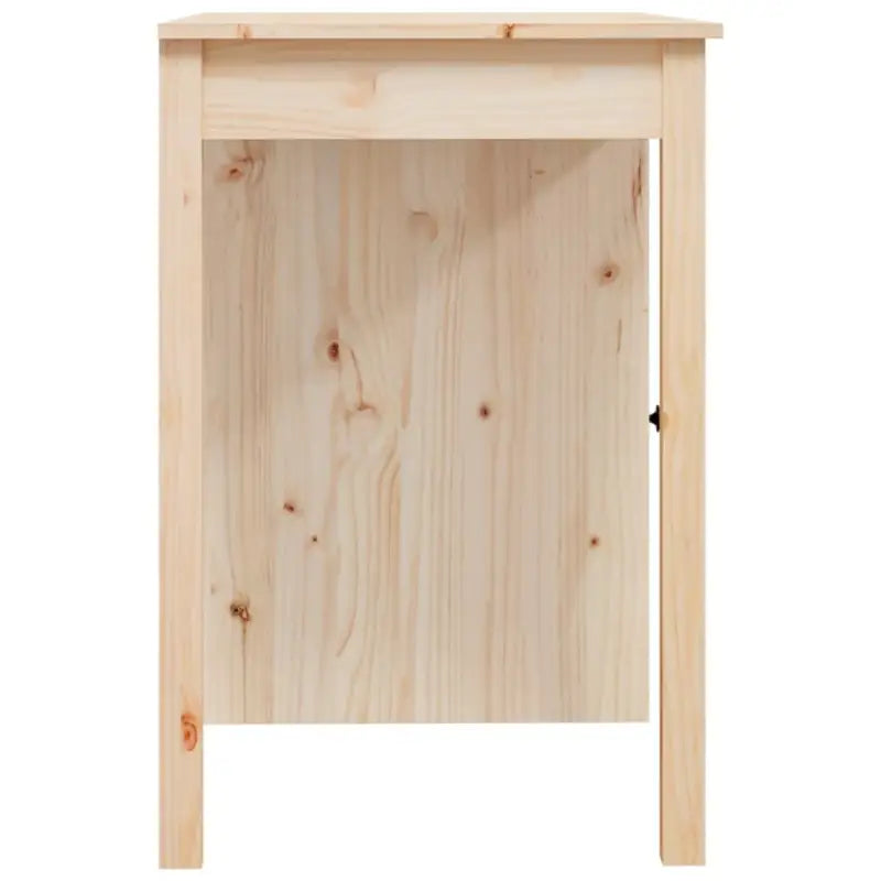 Houten bureau van massief grenenhout met strak en praktisch design - Bureaus