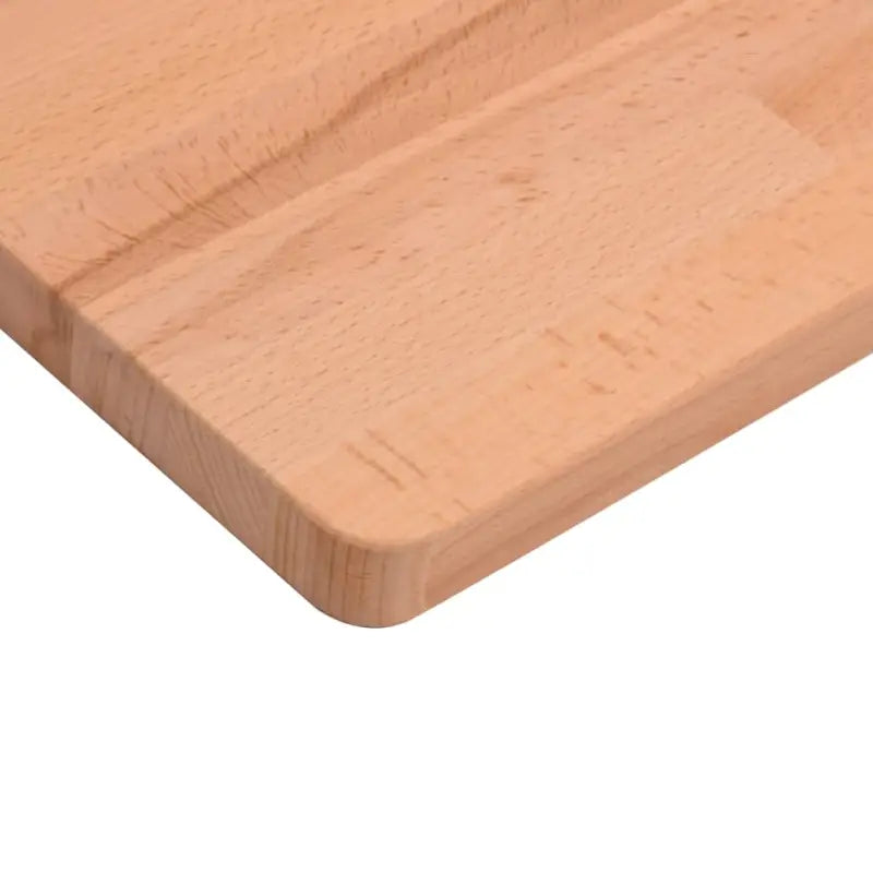 Houten bureaublad met massief beukenhout en afgeronde hoeken - Onderdelen en accessoires voor bureaus