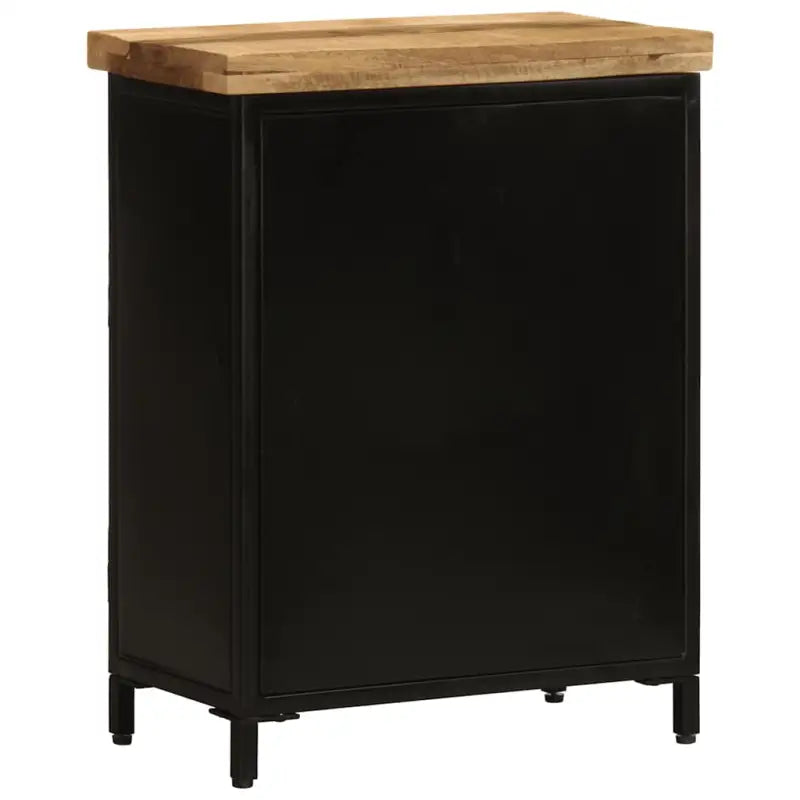 Houten dressoir met massief mangohout en stevig tafelblad - 55 x 30 x 71 cm / 1 - Dressoirs & buffetkasten