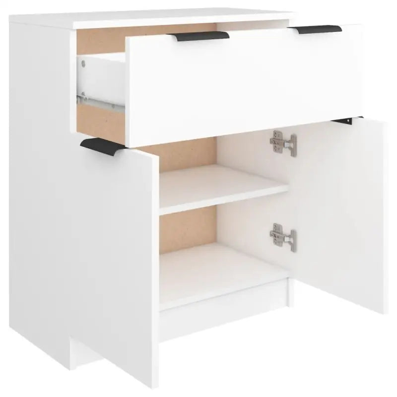 Houten dressoir van bewerkt hout met stevig blad voor een moderne uitstraling - Dressoirs & buffetkasten