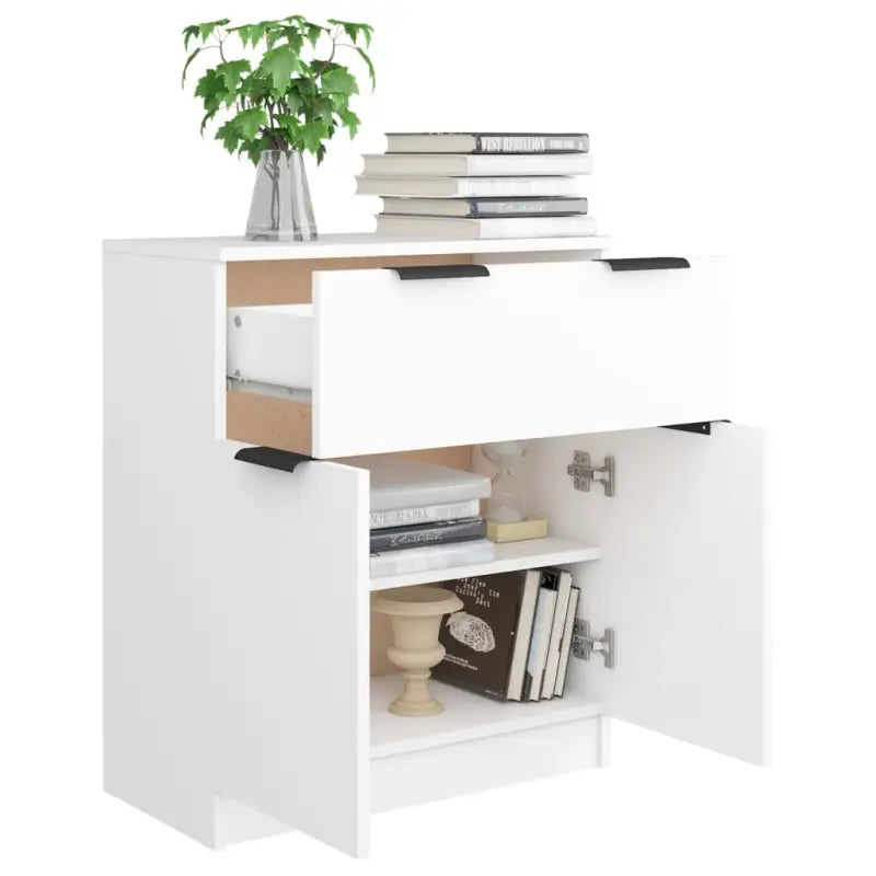 Houten dressoir van bewerkt hout met stevig blad voor een moderne uitstraling - Dressoirs & buffetkasten