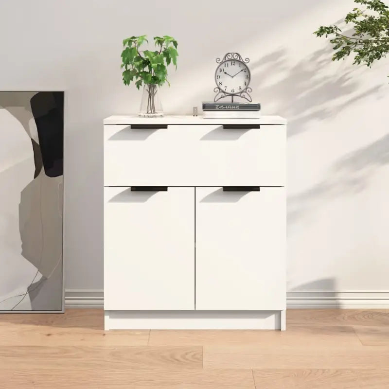 Houten dressoir van bewerkt hout met stevig blad voor een moderne uitstraling - Dressoirs & buffetkasten
