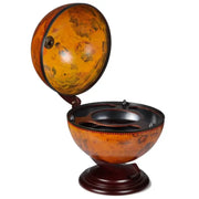 Houten Globebar met draaibare bar voor wijn en drankopslag - Wijnkasten & drankkasten