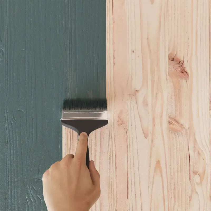 Houten hoge kast van massief grenenhout met houten knoppen - Dressoirs & buffetkasten
