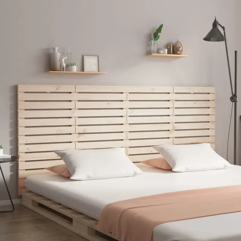 Houten hoofdborden en voetborden van massief grenenhout voor slaapkamer - Naturel / 156 x 91.5 cm / 1 - Hoofdborden