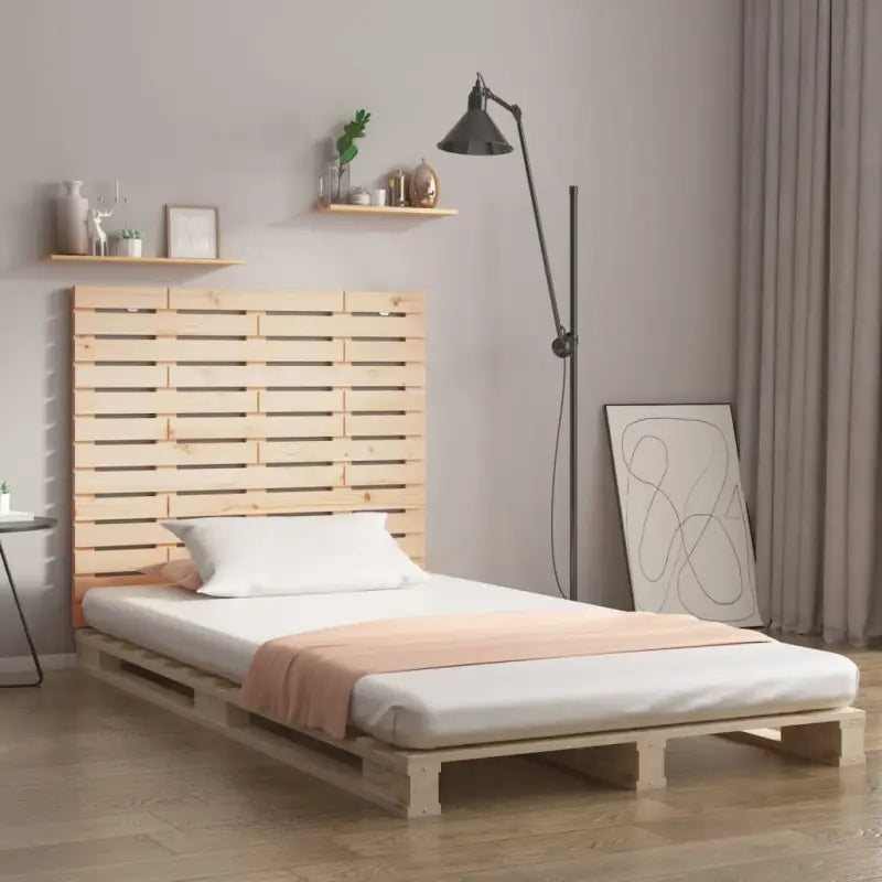 Houten hoofdborden en voetborden van massief grenenhout voor slaapkamer - Naturel / 146 x 91.5 cm / 1 - Hoofdborden