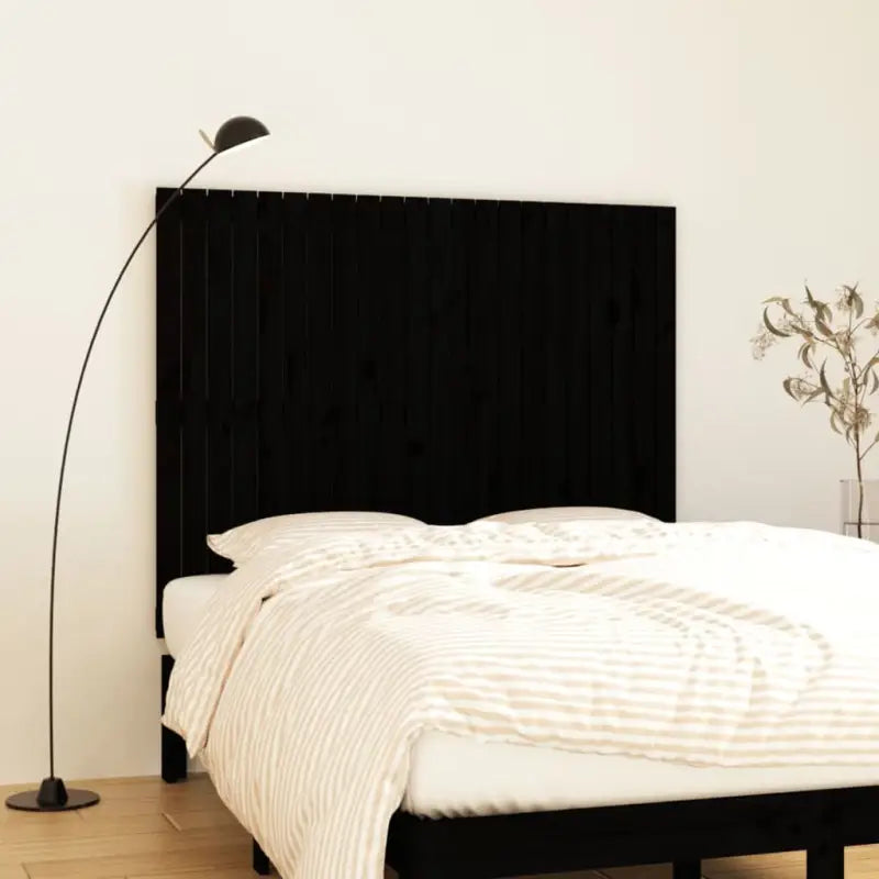 Houten hoofdborden en voetborden van massief grenenhout - Zwart / 140 x 110 cm / 1 - Hoofdborden en voetborden
