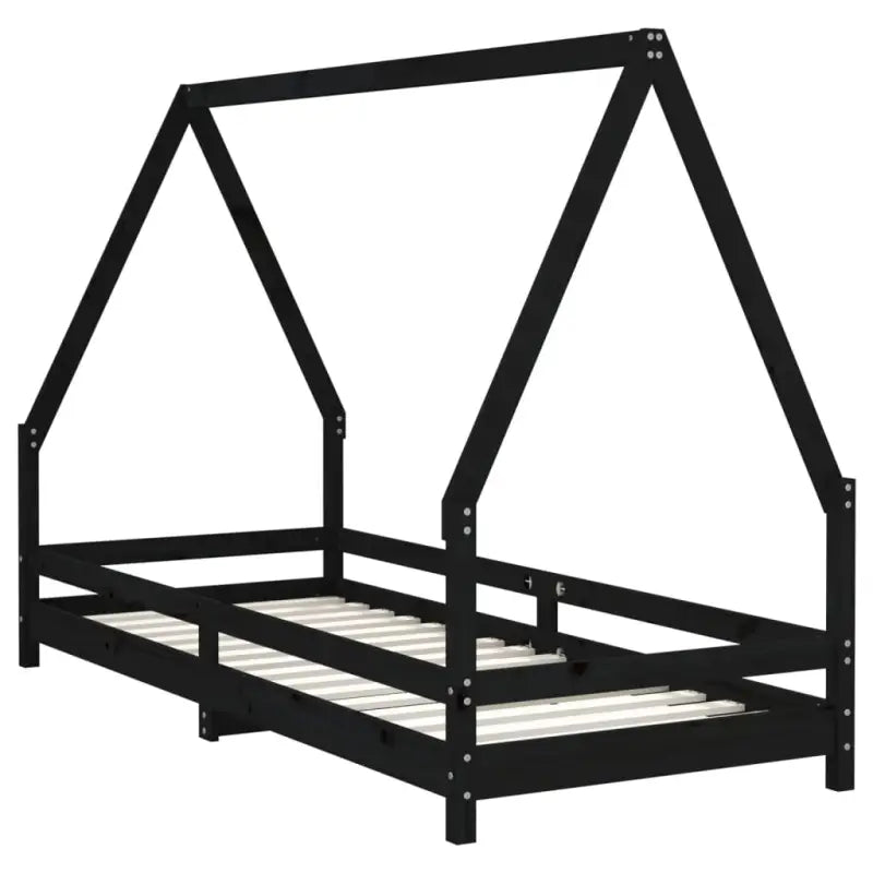Houten kinderbedframe van massief grenenhout voor peuters en kleintjes - Peuter- & kinderbedden