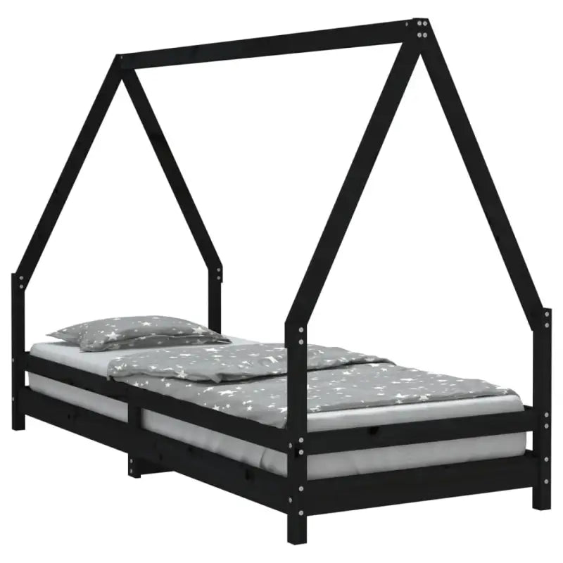 Houten kinderbedframe van massief grenenhout voor peuters en kleintjes - Peuter- & kinderbedden