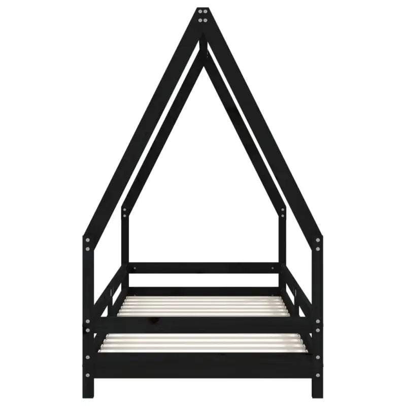 Houten kinderbedframe van massief grenenhout voor peuters en kleintjes - Peuter- & kinderbedden