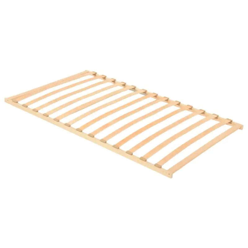 Houten lattenbodem met sbs-rubberen doppen voor duurzame slaapcomfort - 100 x 200 cm / Vast - Bedden & bedframes