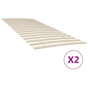 Houten lattenbodem van massief populierenhout met levering bevat - Bedden & bedframes