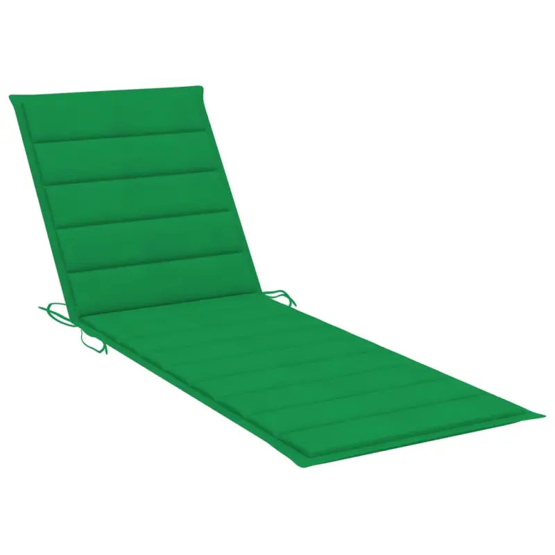 Houten Loungebed met Kussen en Tafeltje voor Buiten - Ligstoelen