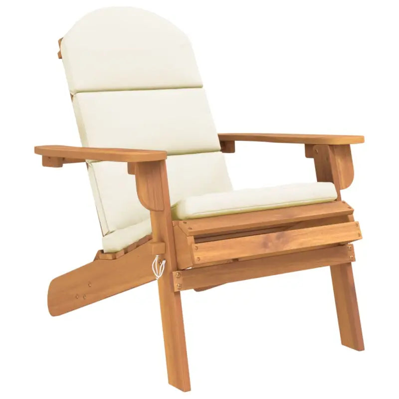 Houten loungeset in Adirondack stijl van massief acaciahout met olieafwerking - Tuinsets