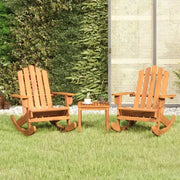 Houten loungeset in Adirondack stijl van massief acaciahout - Tuinsets