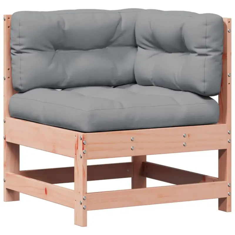 Houten loungeset met gelat ontwerp van massief douglashout - Tuinsets