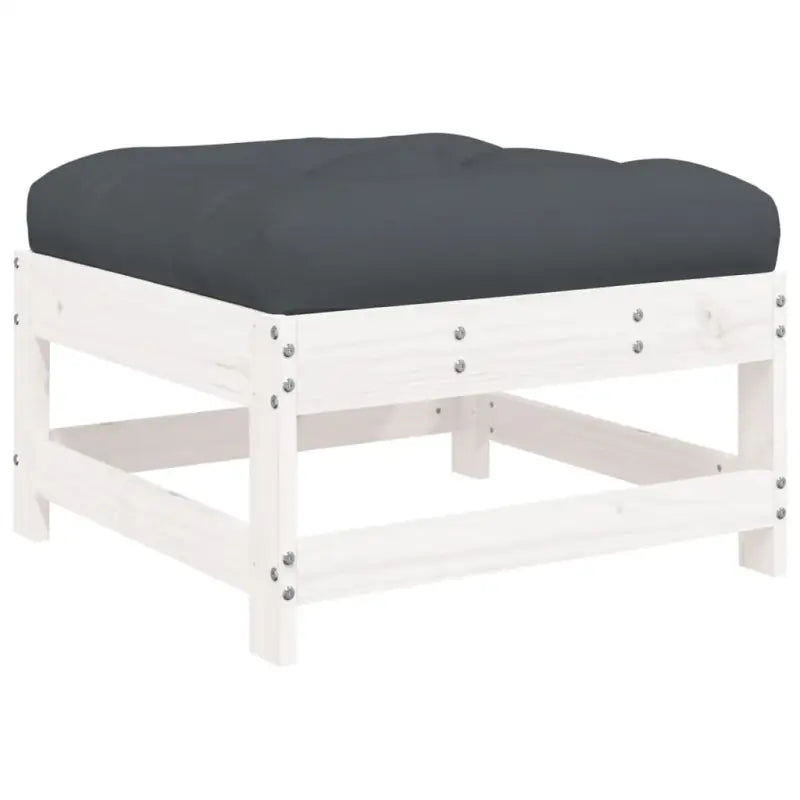 Houten loungeset met massief grenenhout en comfortabele kussens - Tuinsets