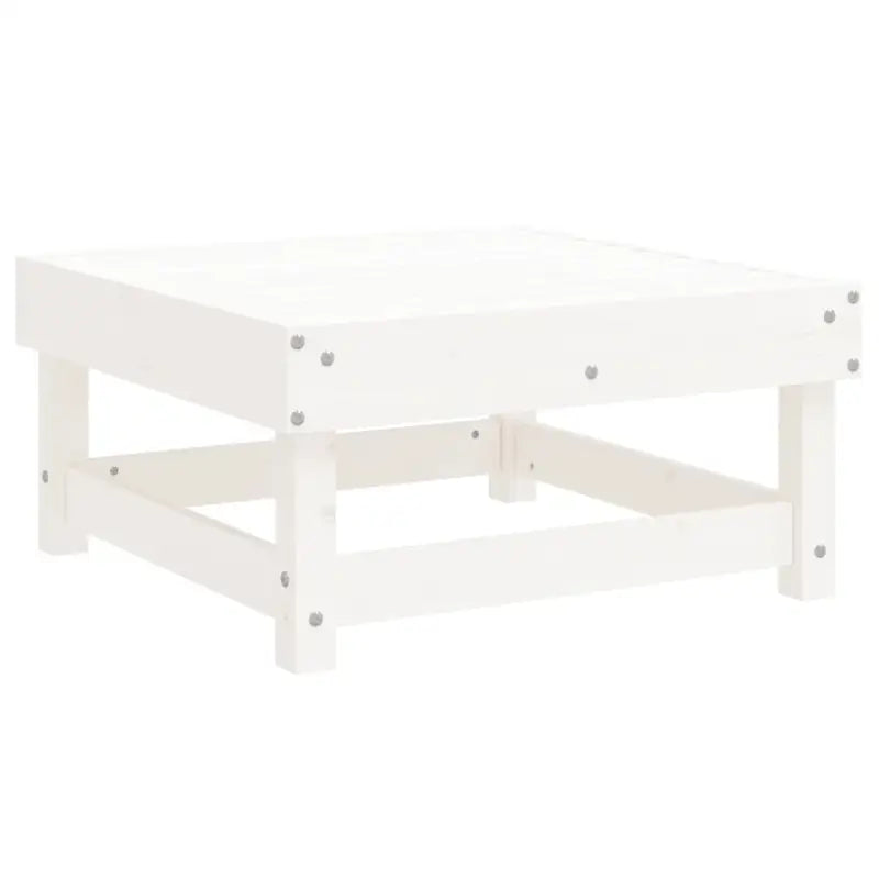 Houten loungeset met massief Grenenhout en voetenbank of salontafel - Tuinsets