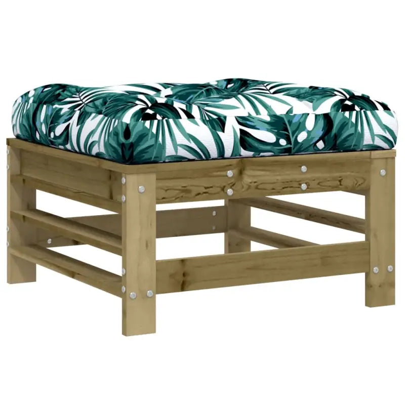 Houten loungeset met zachte kussens voor tuin en terras - Tuinsets