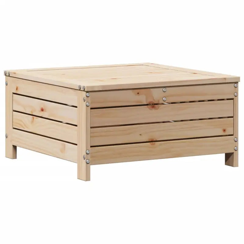 Houten loungeset van massief grenenhout met gelat ontwerp en modulair design - Tuinsets