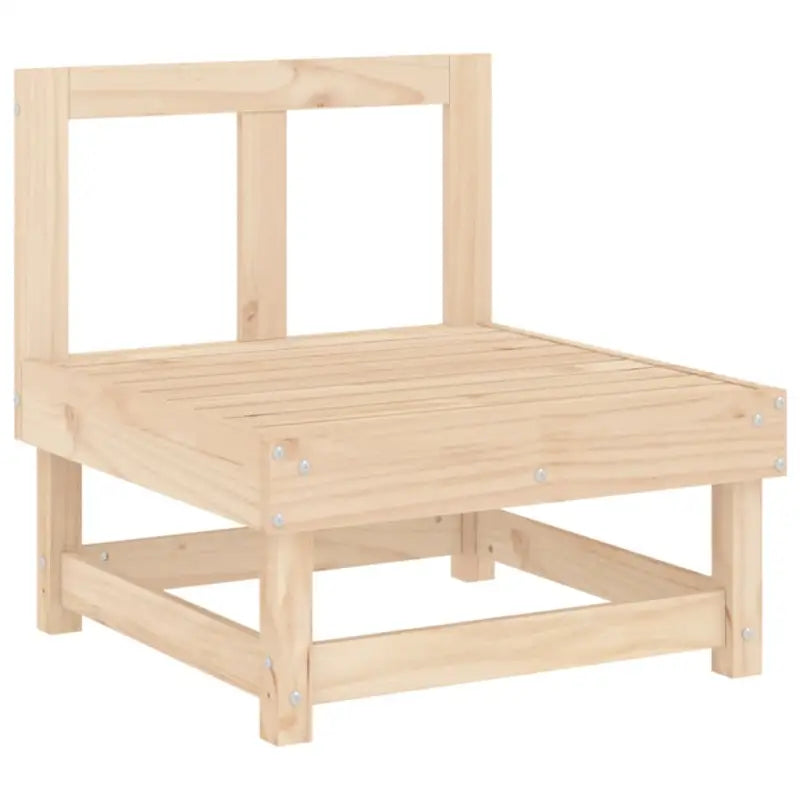 Houten loungeset van massief grenenhout voor in de tuin - Tuinsets