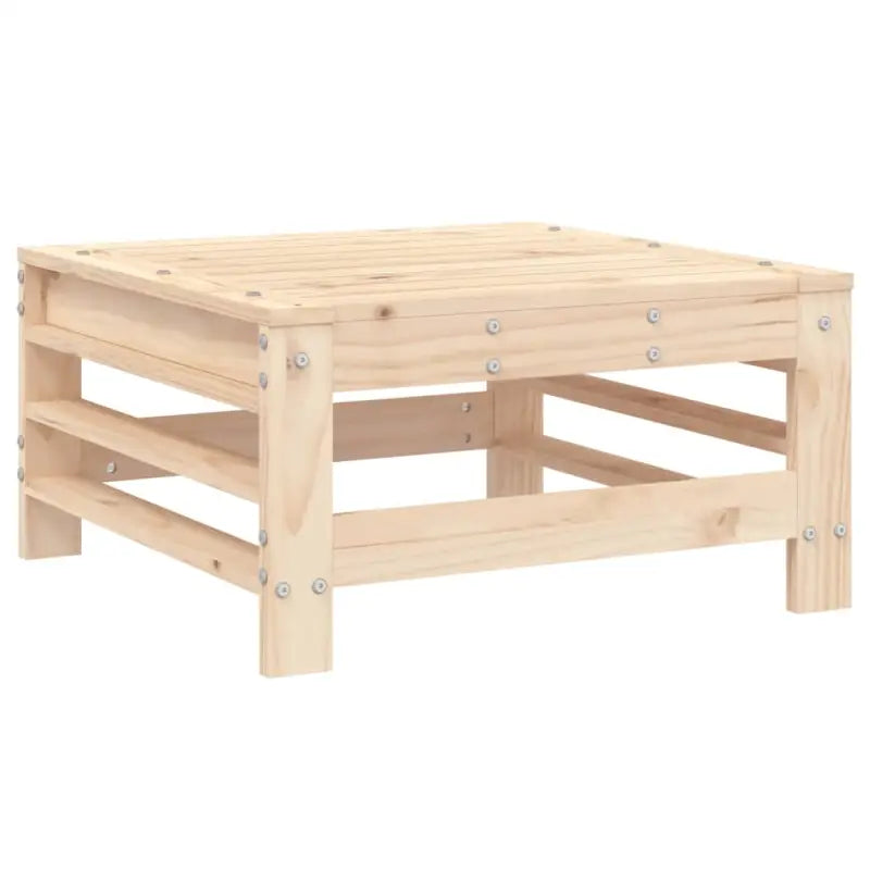 Houten loungeset van massief grenenhout voor in de tuin - Tuinsets