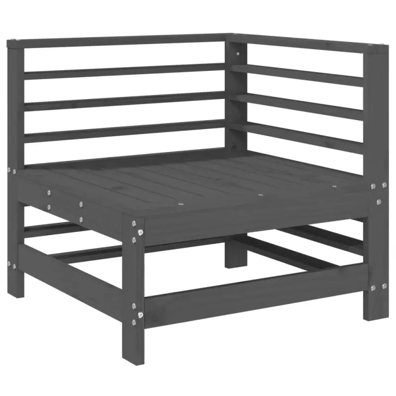Houten loungeset van massief grenenhout voor in de tuin - Tuinsets