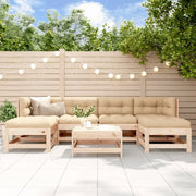 Houten loungeset van massief grenenhout voor tuin en terras - Tuinsets