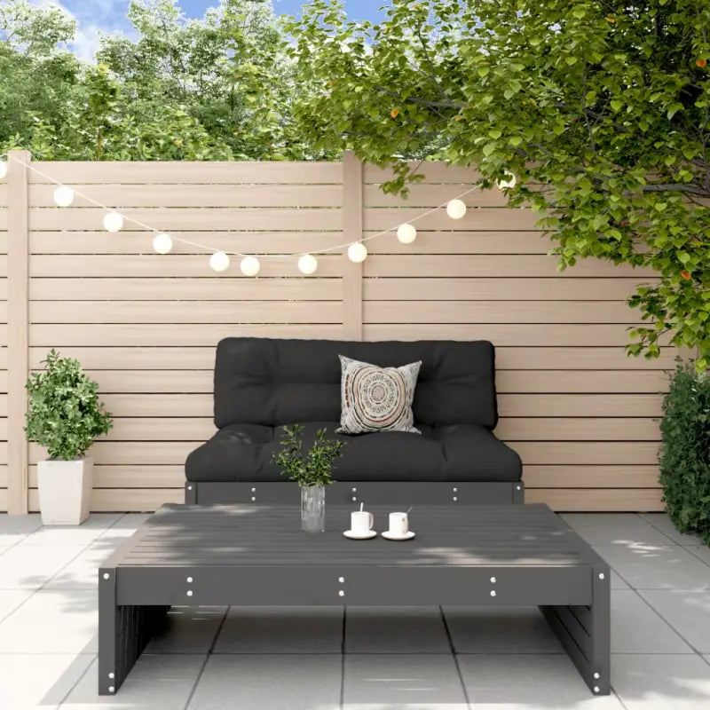 Houten loungeset van massief grenenhout voor tuin of terras - Tuinsets