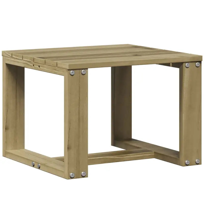 Houten loungeset van vacuüm geïmpregneerd grenenhout voor tuin en terras - Tuinstoelen