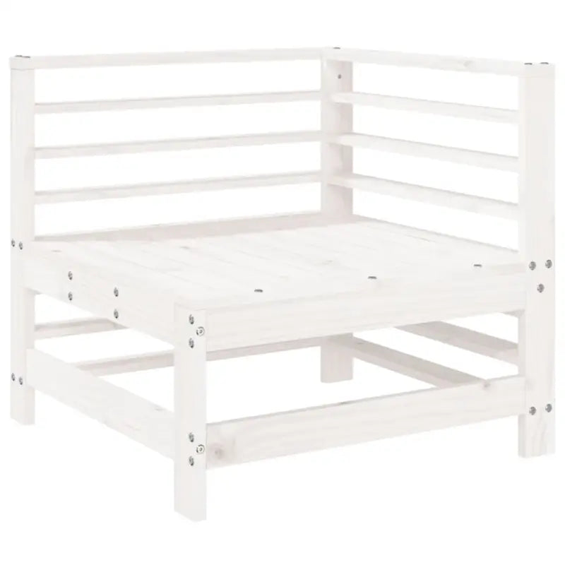 Houten loungeset voor in de tuin van massief grenenhout - Tuinsets