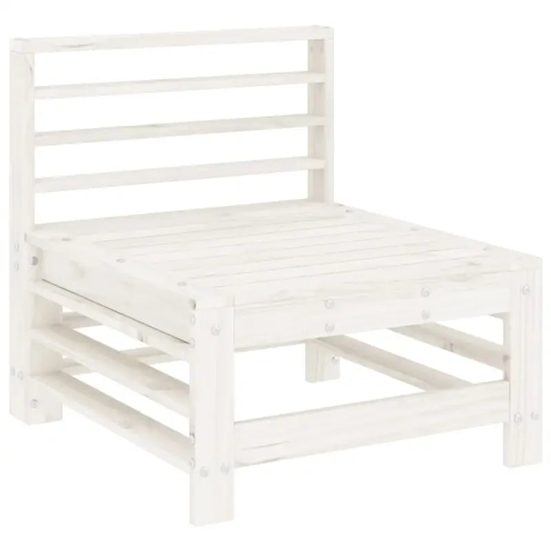 Houten loungeset voor in de tuin van massief grenenhout - Tuinsets