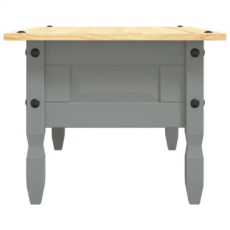 Houten Mexicaanse Corona salontafel met rustieke charme - Salontafels