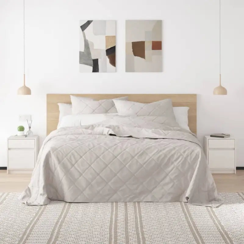Houten nachtkastje van massief grenenhout voor je interieur - Wit / 1 - Nachtkastjes
