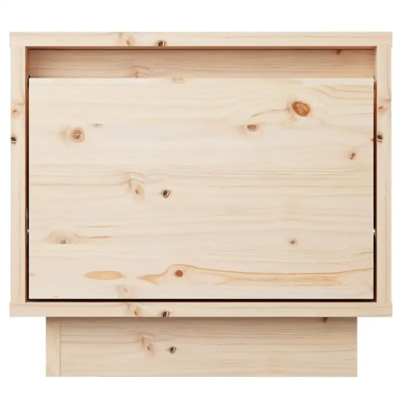 Houten nachtkastjes van massief grenenhout met moderne charme - Nachtkastjes