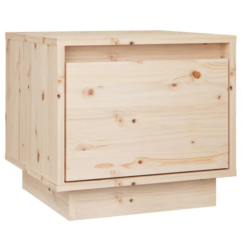 Houten nachtkastjes van massief grenenhout met moderne charme - Nachtkastjes