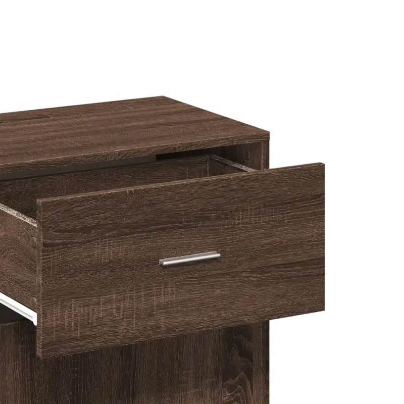 Houten opbergkast met stevig blad en bewerkt hout voor opgeruimde ruimtes - Opbergkasten & lockerkasten