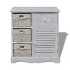 Houten Opbergkast met Trendy Design voor Inrichting - Opbergkasten & lockerkasten