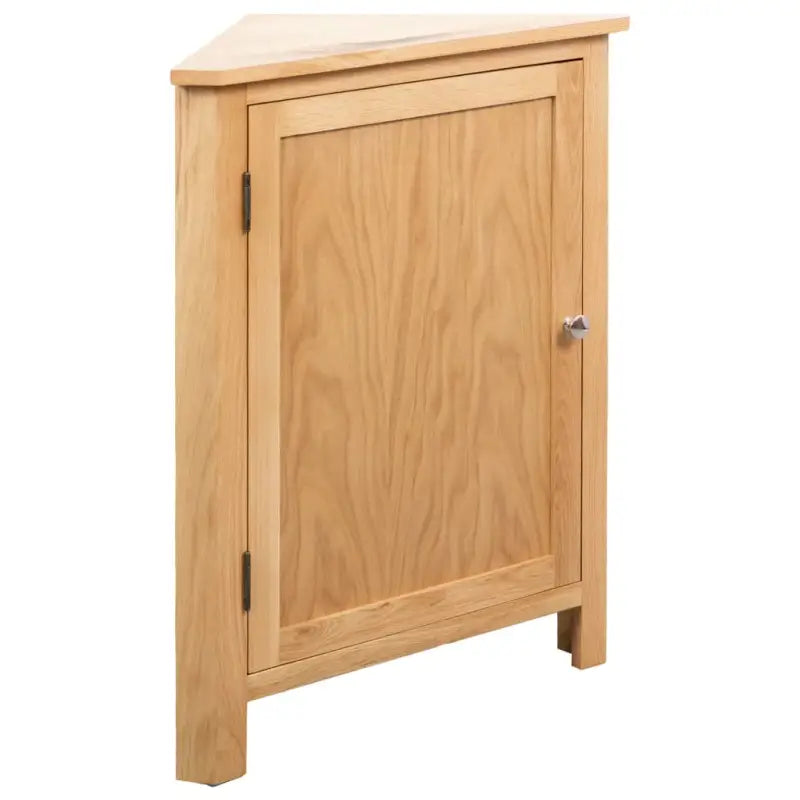Houten opbergkast van massief eikenhout voor kleine ruimtes - Bruin / 1 - Opbergkasten & lockerkasten