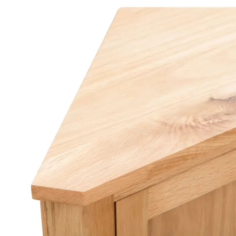 Houten opbergkast van massief eikenhout voor kleine ruimtes - Bruin / 1 - Opbergkasten & lockerkasten