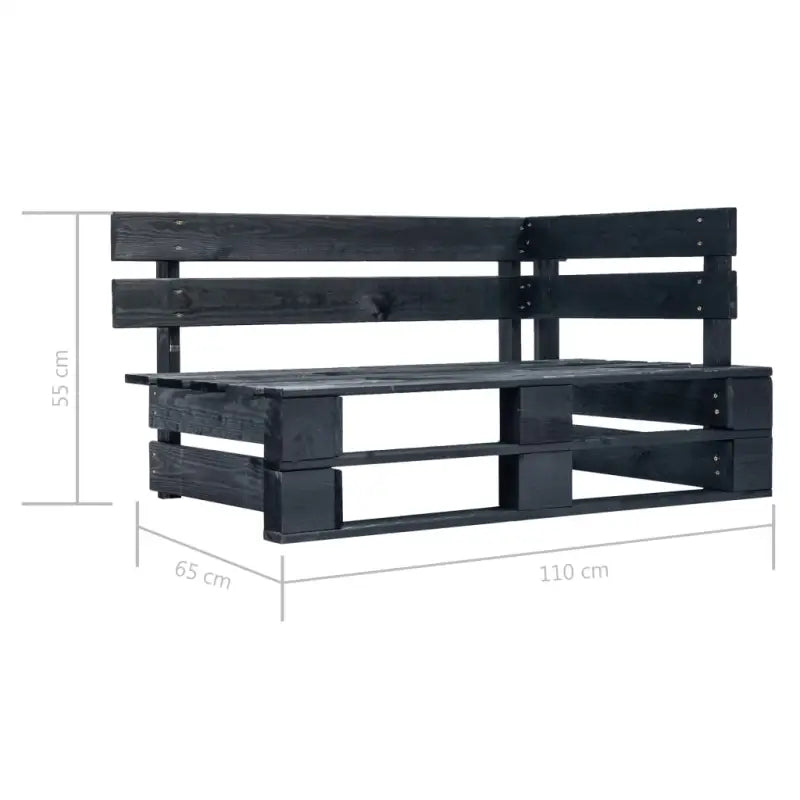 Houten Pallet Loungeset voor Gezelligheid en Ontspanning - Tuinsets