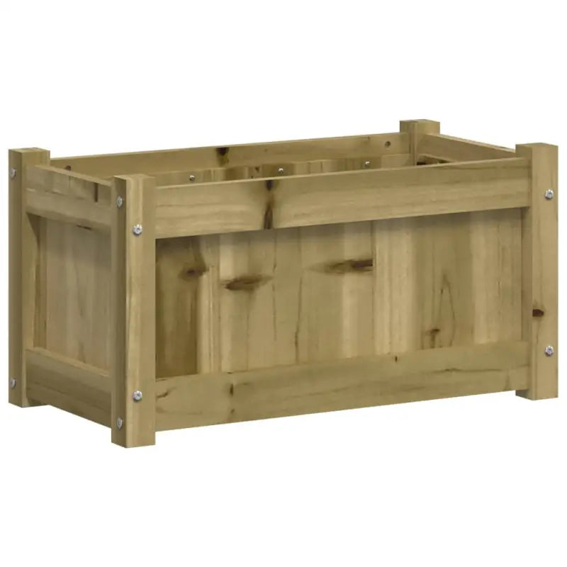 Houten plantenbakken van geïmpregneerd grenenhout voor tuin en balkon - Bloempotten & plantenbakken